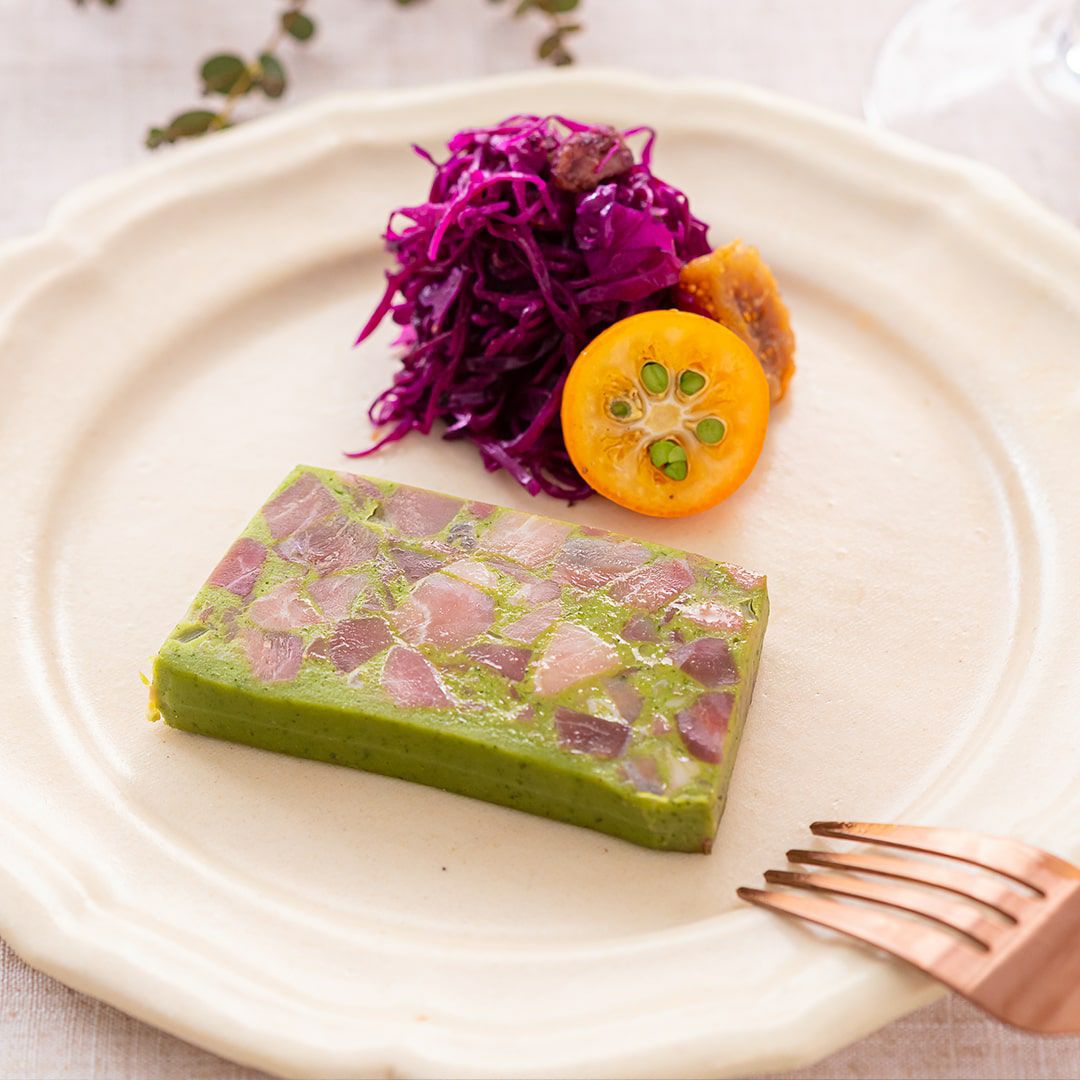  豚スネ肉とパセリのテリーヌ～ジャンボン・ブルゴーニュ～